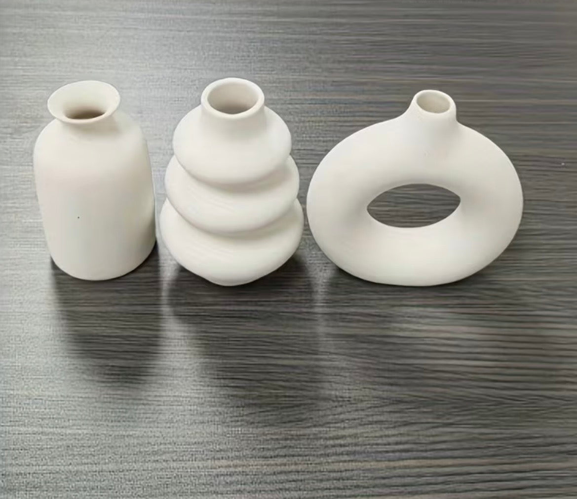 Keramieken Vazen 3 stuks